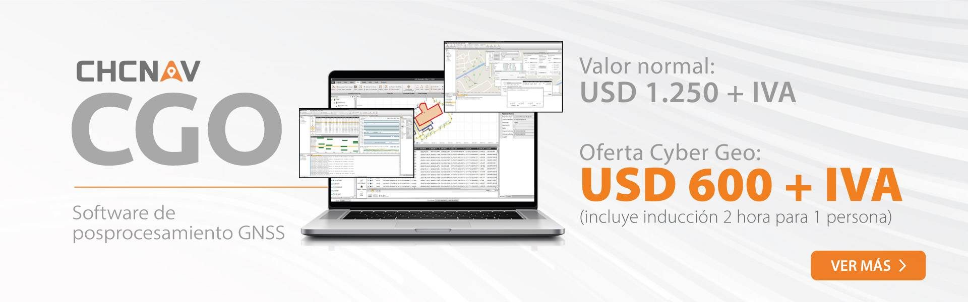 CHCNAV CGO SOFTWARE POSPROCESAMIENTO GNSS